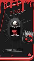 Black Monster Launcher Theme تصوير الشاشة 2