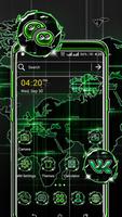 Digital Map Theme Launcher постер