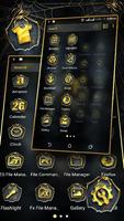 Golden Spider Theme Launcher imagem de tela 1