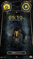 Golden Spider Theme Launcher imagem de tela 2