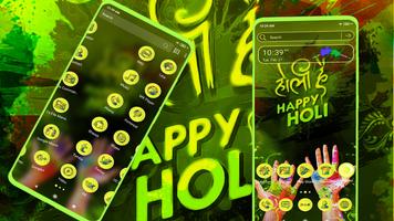 Happy Holi Theme screenshot 2