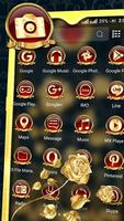 Luxury Rose Gilt Theme 스크린샷 1
