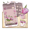 Pink Flower Gift Theme