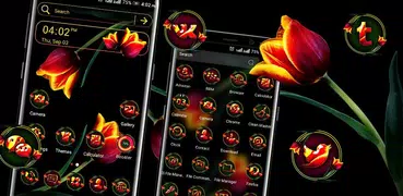 Red Tulip Theme Launcher