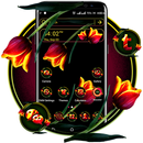 Red Tulip Theme Launcher-APK