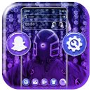 Robot Eye Mask Theme APK