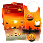 Sunset Launcher Theme icône