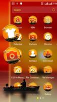 Sunset Launcher Theme screenshot 1