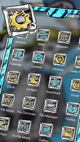 Skull Graffiti Launcher Theme скриншот 1