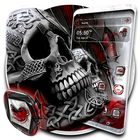 Skull Red Butterfly Theme-icoon