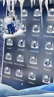 Winter Snowfall Launcher Theme ภาพหน้าจอ 1