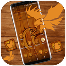 Wooden Eagle Theme Launcher APK