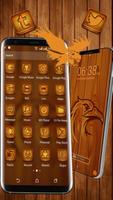 Wooden Eagle Theme Launcher screenshot 1