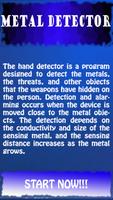 Metal Detector تصوير الشاشة 2