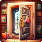 Escape room Puzzle door ไอคอน