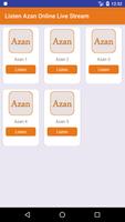 Listen Azan Online Live Stream screenshot 2