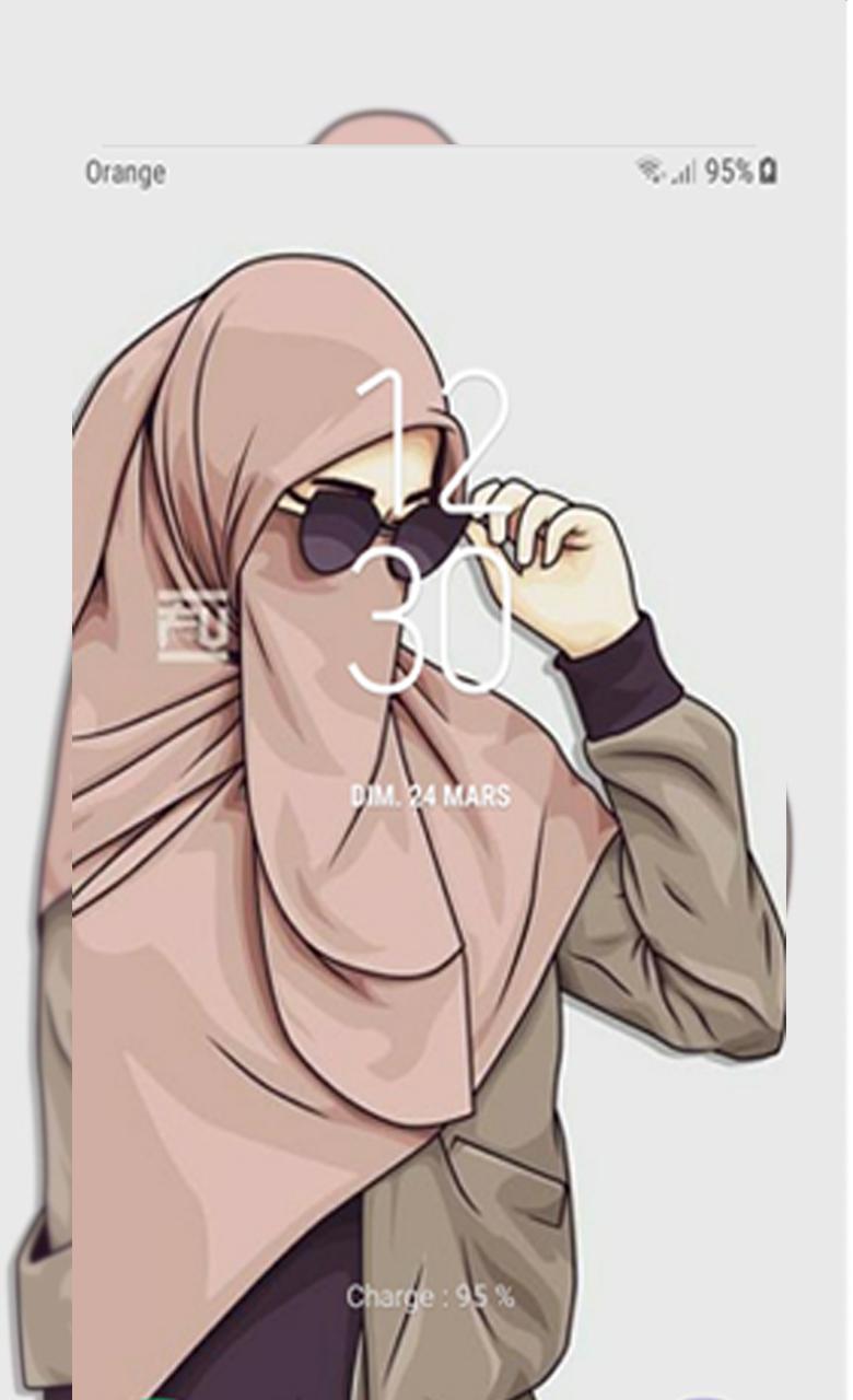 Cartoon Hijab Profile Pictures For Facebook
