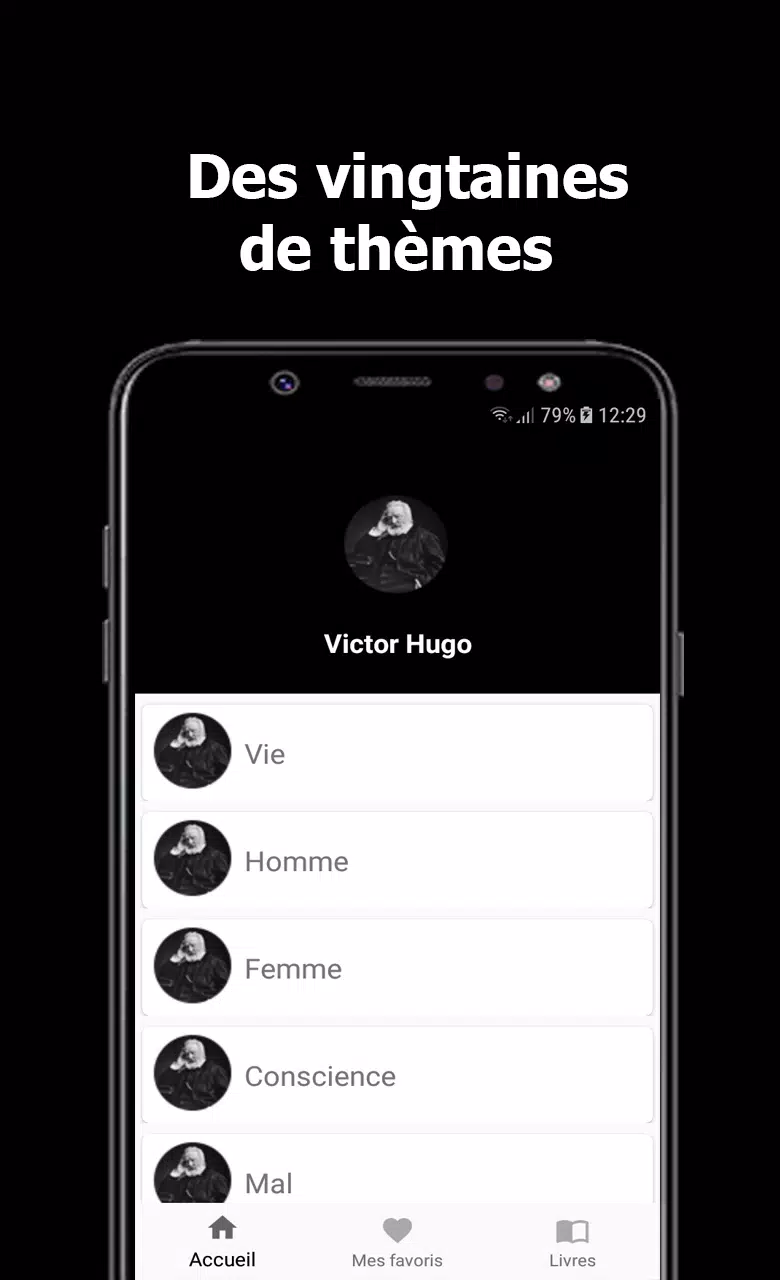 Citations Et Livres Victor Hugo For Android Apk Download
