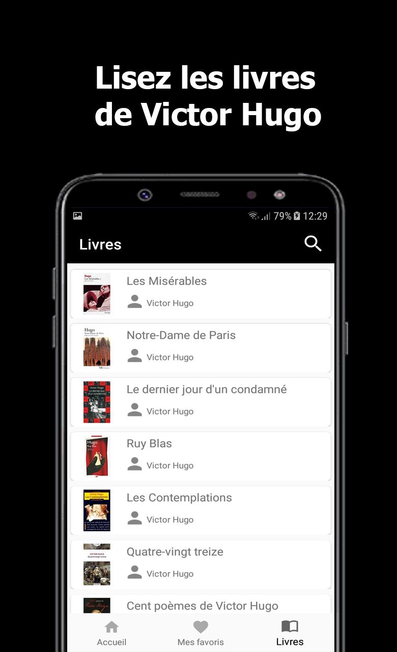 Citations Et Livres Victor Hugo For Android Apk Download