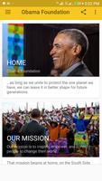 Obama Foundation постер