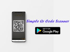 Simple QR Code Reader - Barcode Scanner Free Affiche