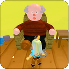 Escape Grandpa's Hint House Obby Survival Game Zeichen