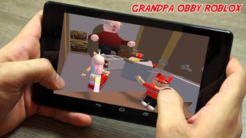 Escape Grandpa's Hint House Obby Survival Game imagem de tela 1