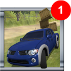 Yük Taşıma Pick-up 3D simgesi