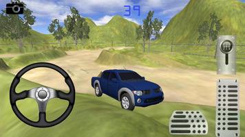 Cargo Transporter Pick-up 3D imagem de tela 3