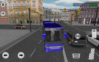 City Bus Driver Simulator Affiche