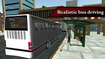 Bus Driving Simulator تصوير الشاشة 1