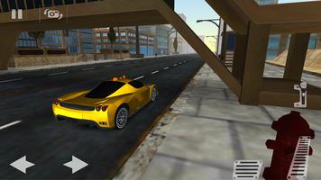 Taxi Driving Simulator captura de pantalla 2