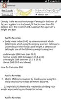 Obesity Help captura de pantalla 2