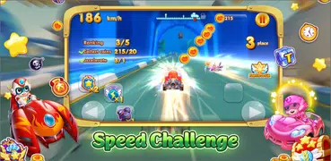 Car Race Kids Game Challenge - Kids Car Race Game