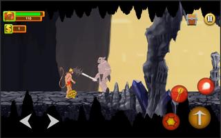 Hanuman Adventure Indian game ảnh chụp màn hình 1