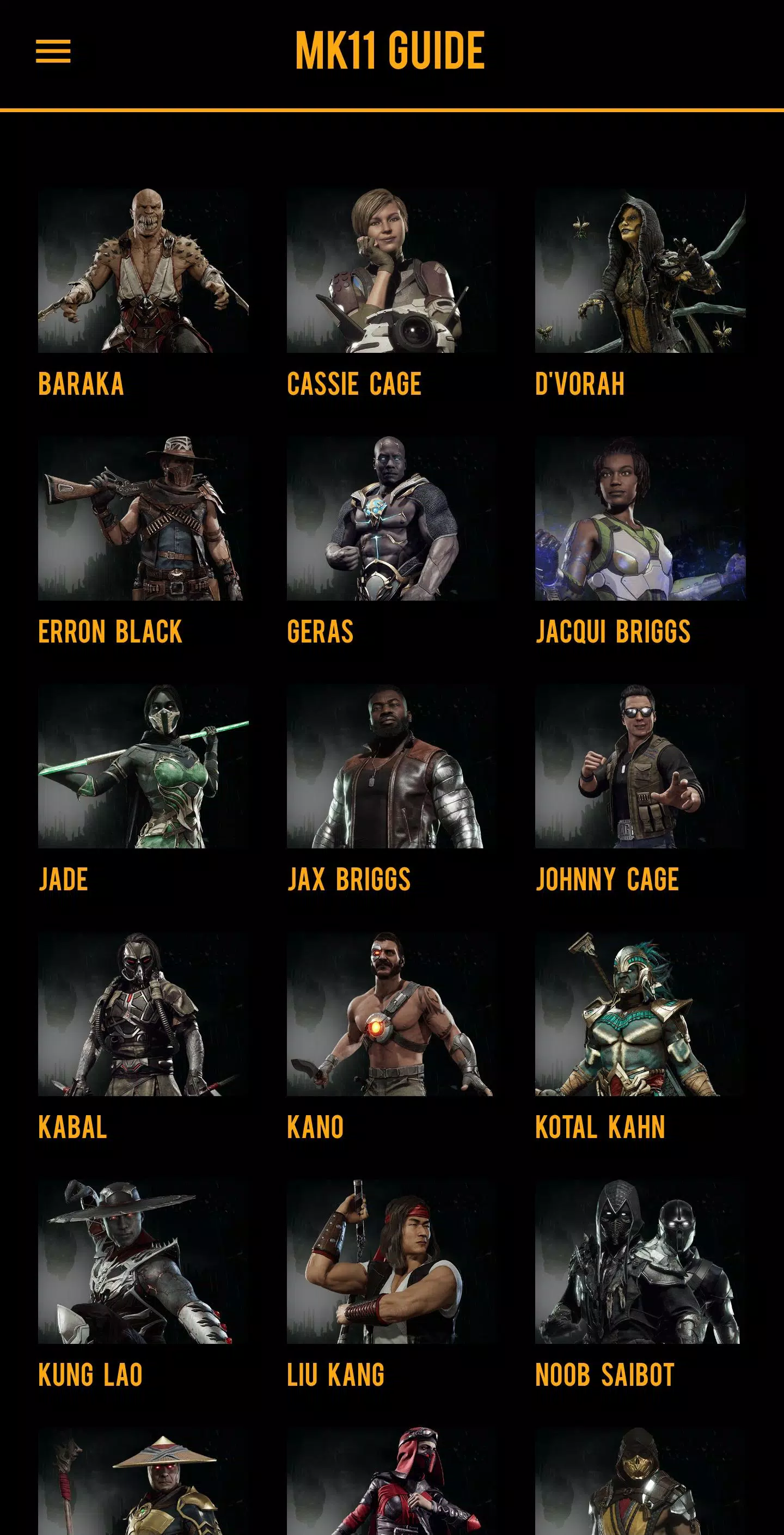 Guide For Mortal Kombat 11 APK for Android Download