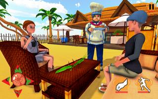 Virtual Fast Food 3d cooking Game poster