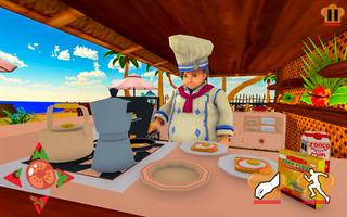 Virtual Fast Food 3d cooking Game screenshot 2