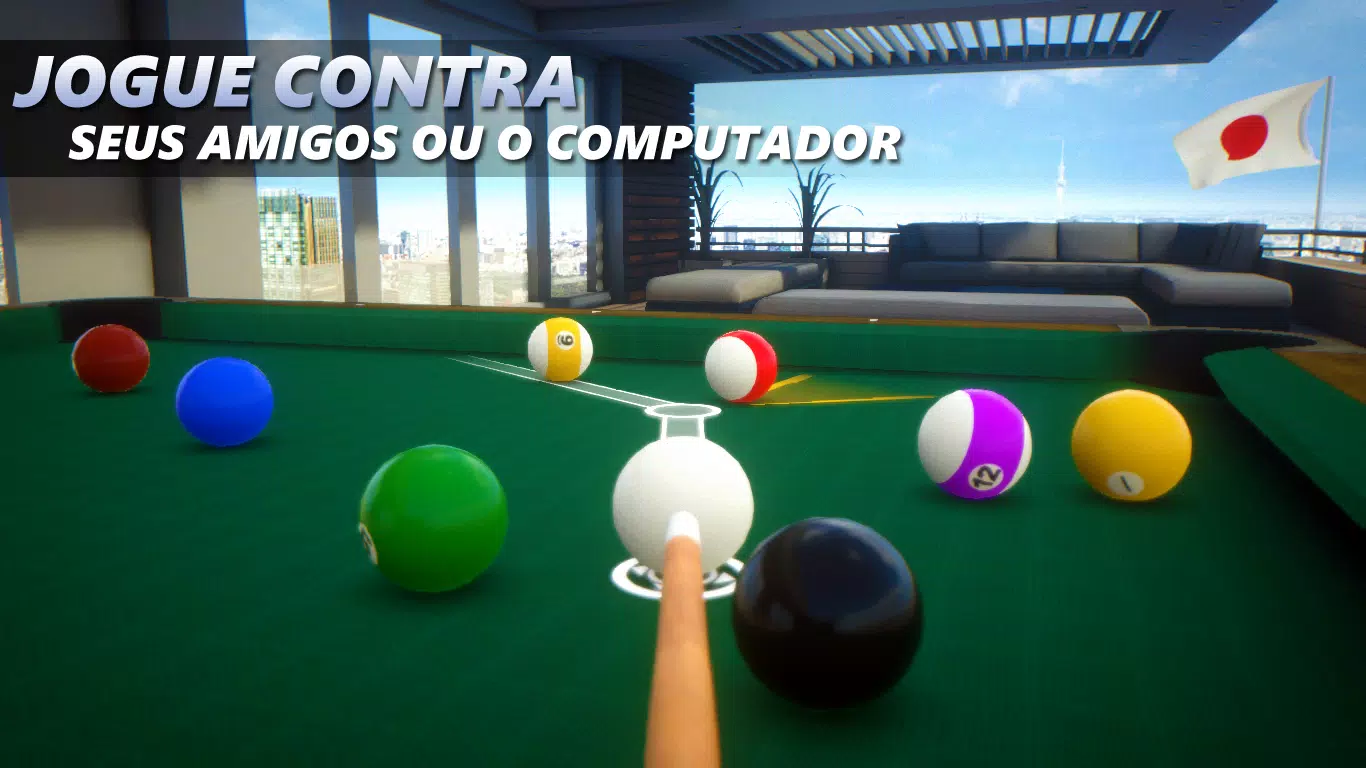 PURA HABILIDADE  JOGO MOBILE de SINUCA GRÁTIS ( Android e IOS ) / 8 BALL  POOL - 