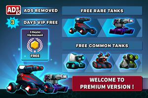 Tank Raid Premium - 탱크전쟁 3D 온라인 멀티플레이어 포스터