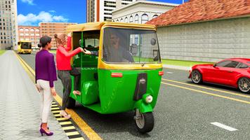 Tuk Tuk Auto Sim Racing Games poster