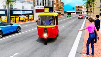 Tuk Tuk Auto Sim Racing Games screenshot 2