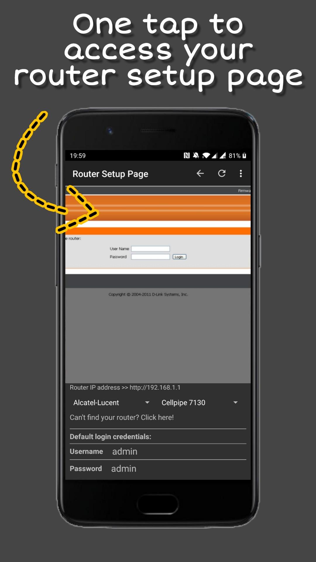 Router Setup Page for Android - APK Download - 