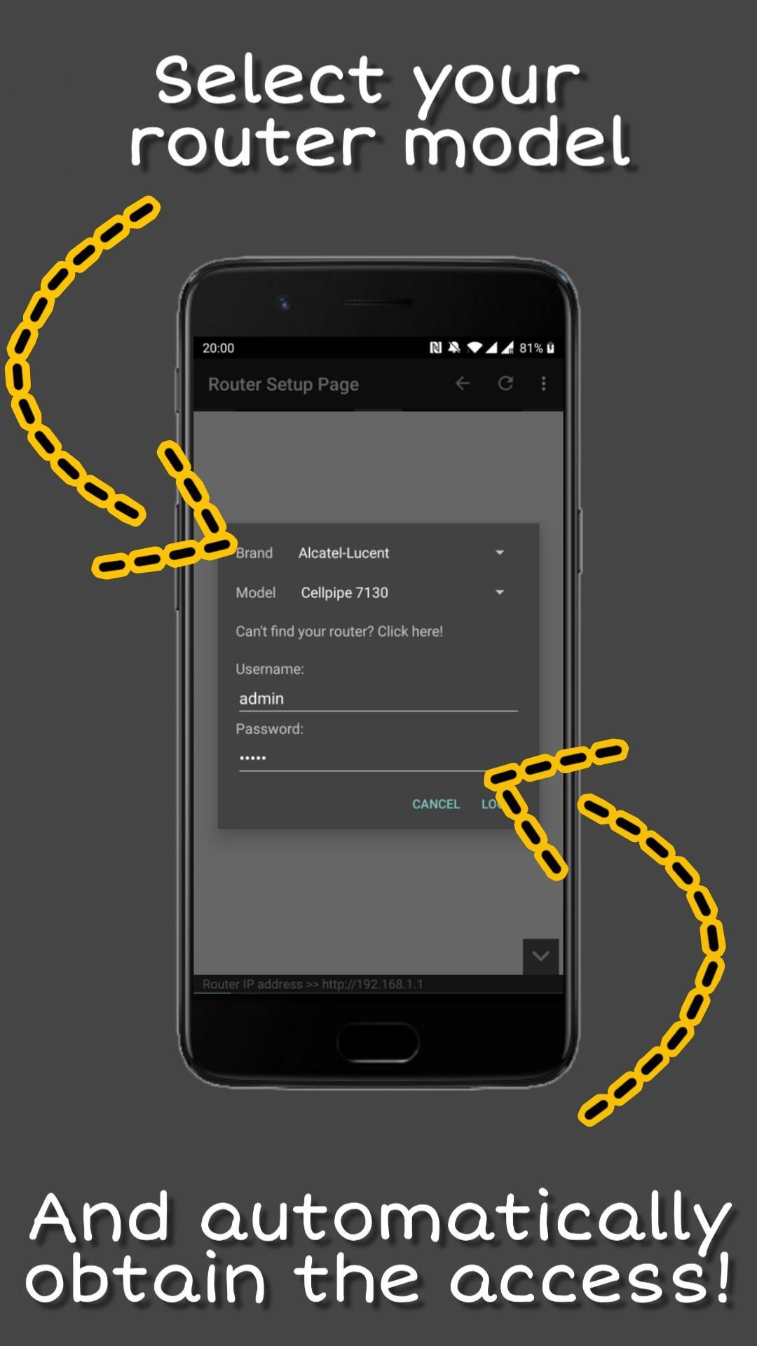 Router Setup Page for Android - APK Download - 