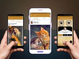 Cute Cat Photoc Frame syot layar 2