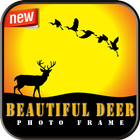 Beautiful Deer Photo Frame ไอคอน