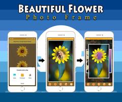 Beautiful Flower Photo Frame capture d'écran 2