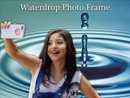 Waterdrop Photo Frame ポスター