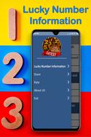 Lucky Number Information poster