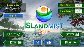 Island Mist Golf Affiche